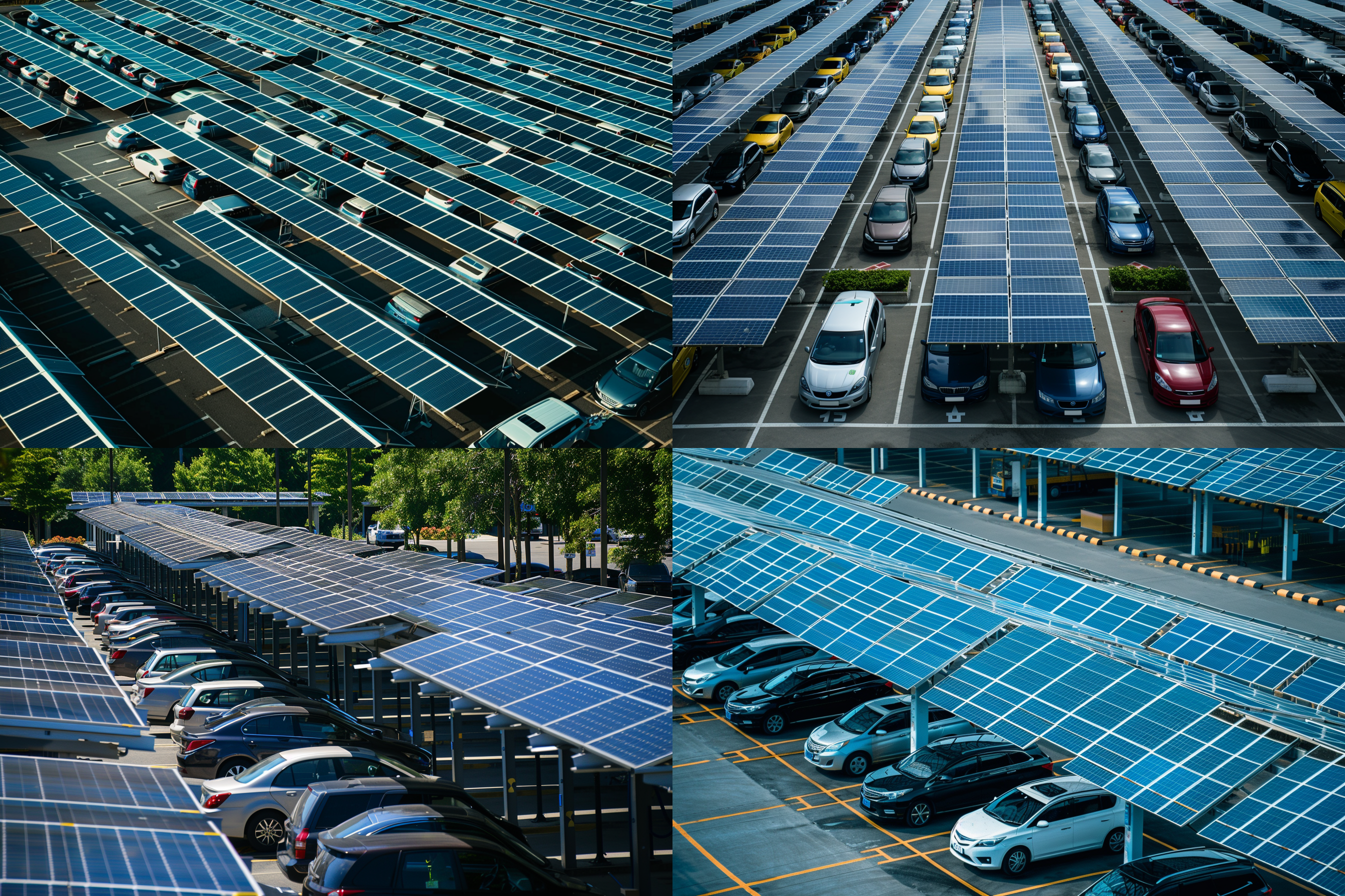 Parkplatz Über-dachung